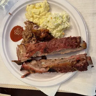 ribs, food, bbq ribs