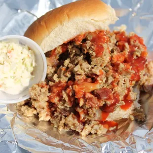 Minced Pork Sandwich