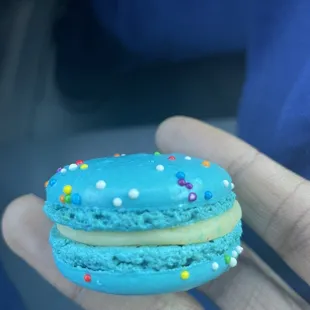 Birthday Cake Macaroon
