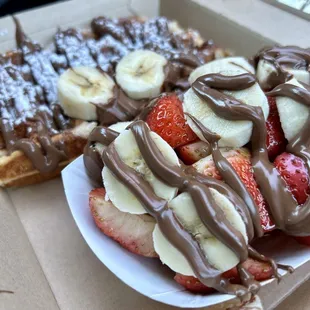 Strawberry banana and Nutella