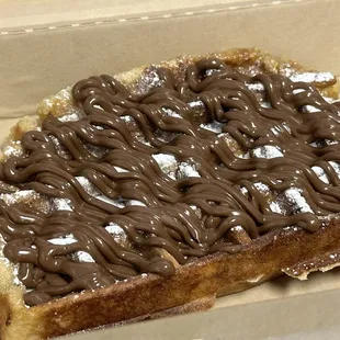Nutella: rich and sweet!