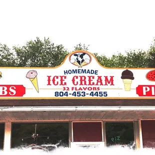 the front of the store