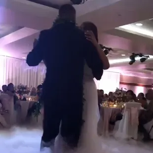 This couple are Dancing On The Clouds