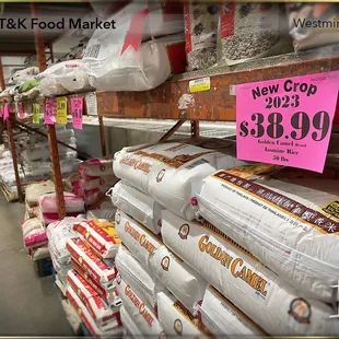 Wide variety of rice