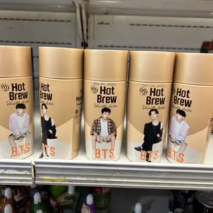 a variety of hot brew products