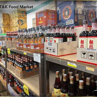 Wide variety of fish sauces