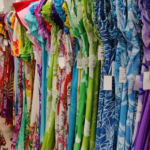 Arranged by size and color