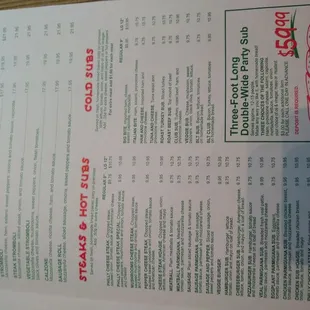 Menu 3/4