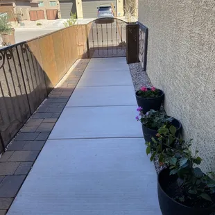 Front walkway