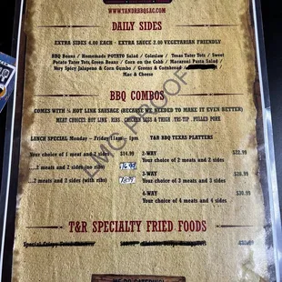 Menu 2 of 2, 6/9/2024