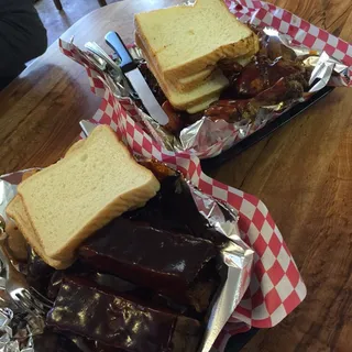 4-Way T&R BBQ Big Texas Platter