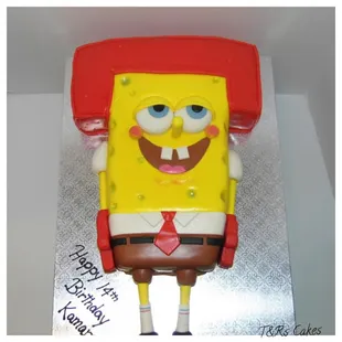 Spongebob Squarepants cake