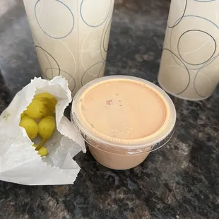 Thousand island sauce $.75