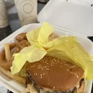 Cheeseburger combo