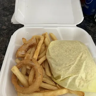Cheeseburger combo