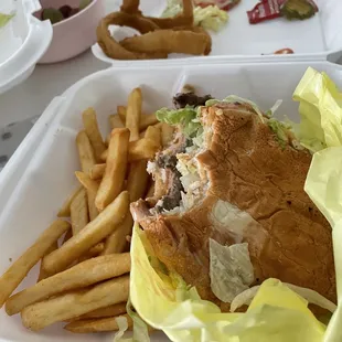 Cheeseburger hamburger special