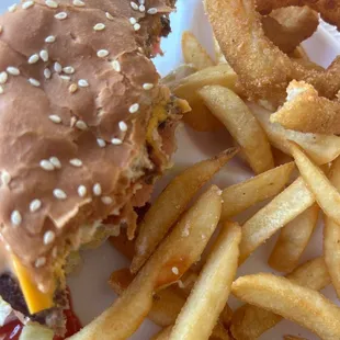 Avocado Bacon Cheeseburger