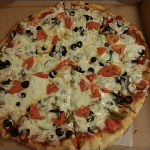 a pizza in a box