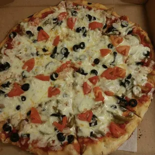 a pizza in a box