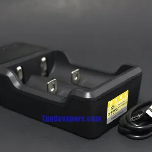 #VC2 #Charger Xtar Super Charger 2 Bay - Charges 2 18650s in under an hour http://www.tandsvapors.com/store/batteries-and-chargers/