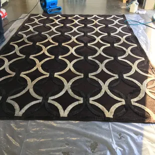 An old rug with new life after a professional cleaning!