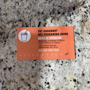 Business card