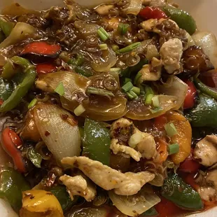 Lemongrass chili chicken