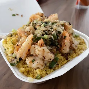 Sautéed Shrimp Fried Rice - small (9 pc shrimp)