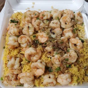 Sautéed Shrimp Rice (Lg)