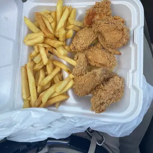 I asked for a 6 piece all flats and had rude service