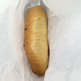 a loaf of bread in a bag