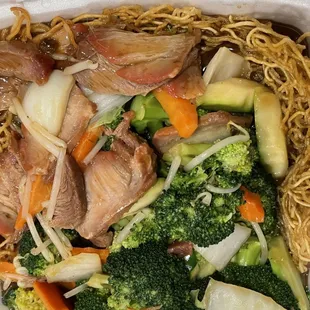 Combination Pan Fried Noodle