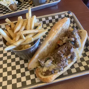 Cheesesteak with Fries