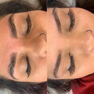 Brow lamination