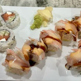 Alaskan roll and New Braunfels special role