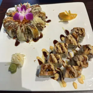 Cowboy roll and Louisiana roll