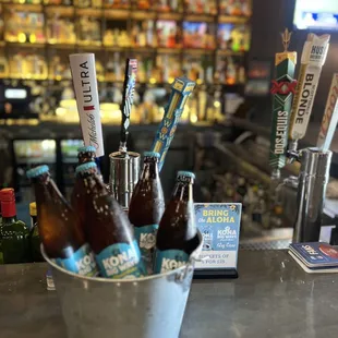 Aloha! Bring your Ohana and come enjoy our $25 Kona Big Wave Buckets before we run out! #supportmaui