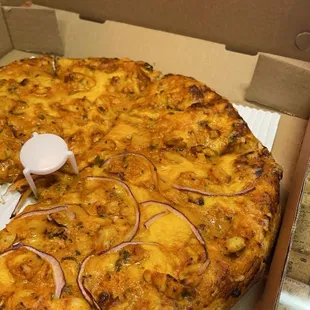 Chicken Curry Pizza