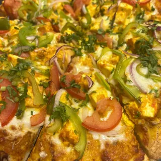 Veggie Curry Pizza