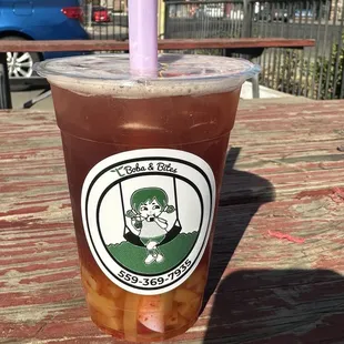 Rest in Tea (mango) tea
