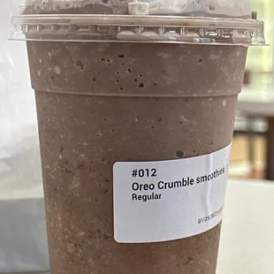 Oreo Crumble Smoothie