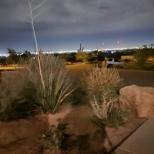 View leaving the building.