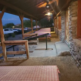 Porch Dining - this Fall.