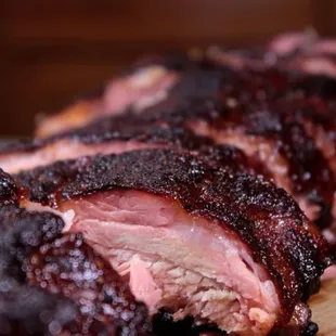 Tiki glazed ribs