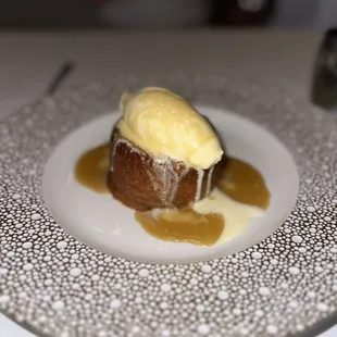 Warm Butter Toffee Cake