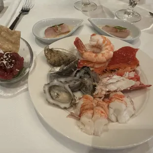 Seafood Bar selection x2
