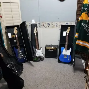 Electric guitars
