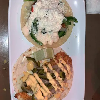 Fried Avocado Taco
