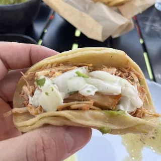 Tinga Chicken Taco