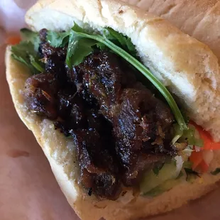 Vietnamese Grilled Pork Sammich
